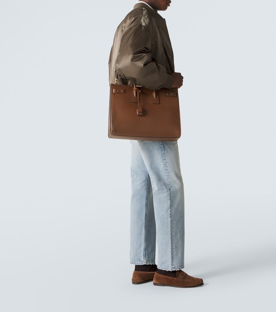 Tote Sac de Jour Thin Large de piel - Saint Laurent - Modalova