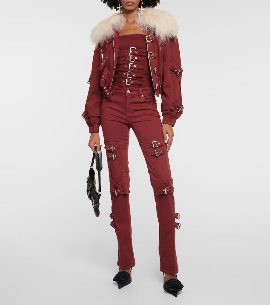 Jeans boyfriend con cut-out - Blumarine - Modalova