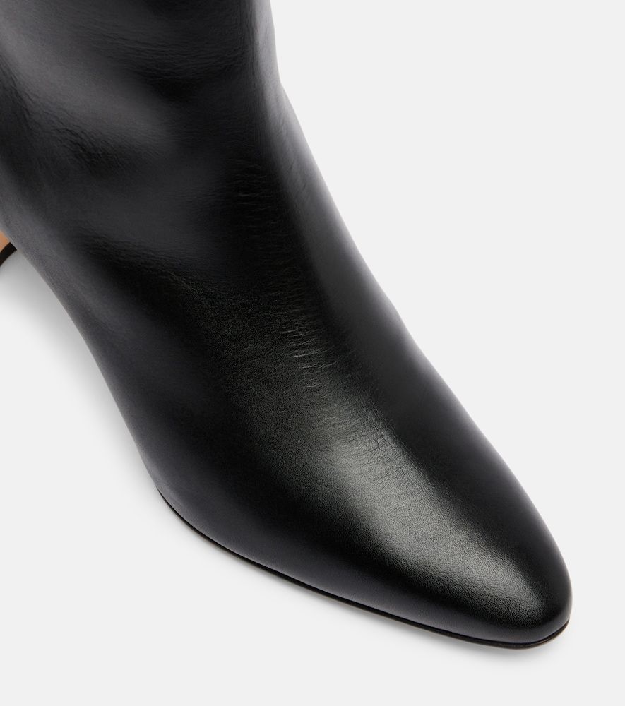 Stiefel Myra 50 aus Leder - Manolo Blahnik - Modalova