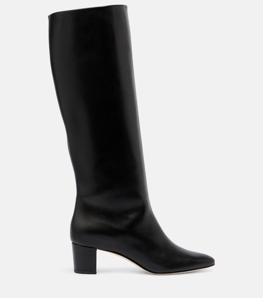 Stiefel Myra 50 aus Leder - Manolo Blahnik - Modalova