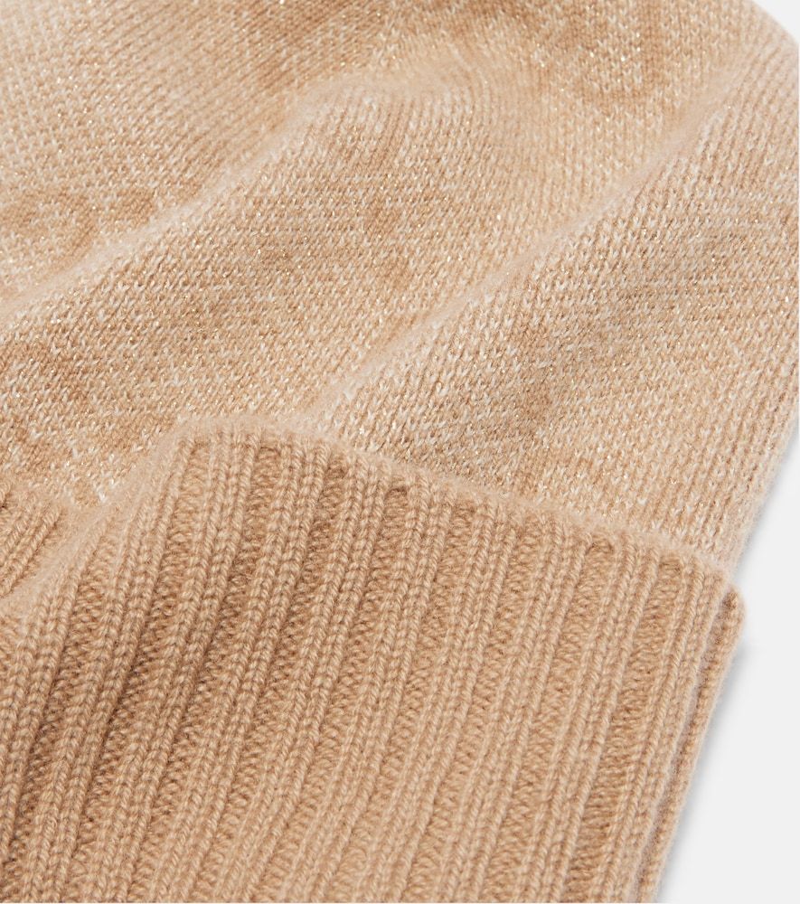 Gucci GG cashmere-blend lame beanie - Gucci - Modalova