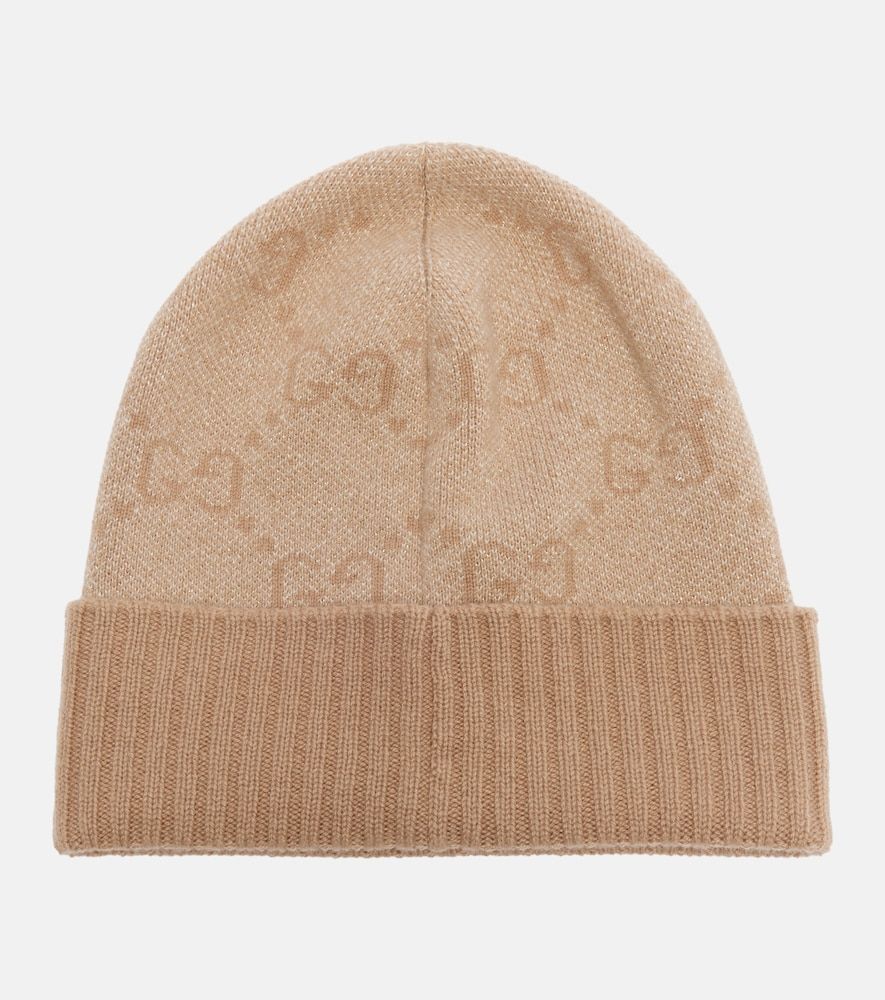 Gucci GG cashmere-blend lame beanie - Gucci - Modalova