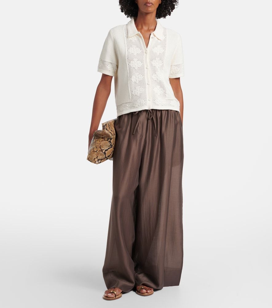 Top Rosemond in cotone e cashmere - Velvet - Modalova