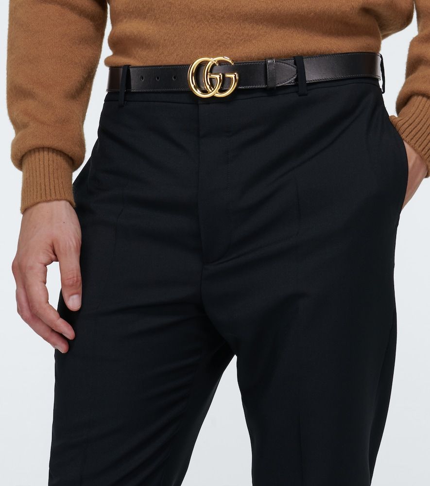 Gucci Gürtel Double G aus Leder - Gucci - Modalova