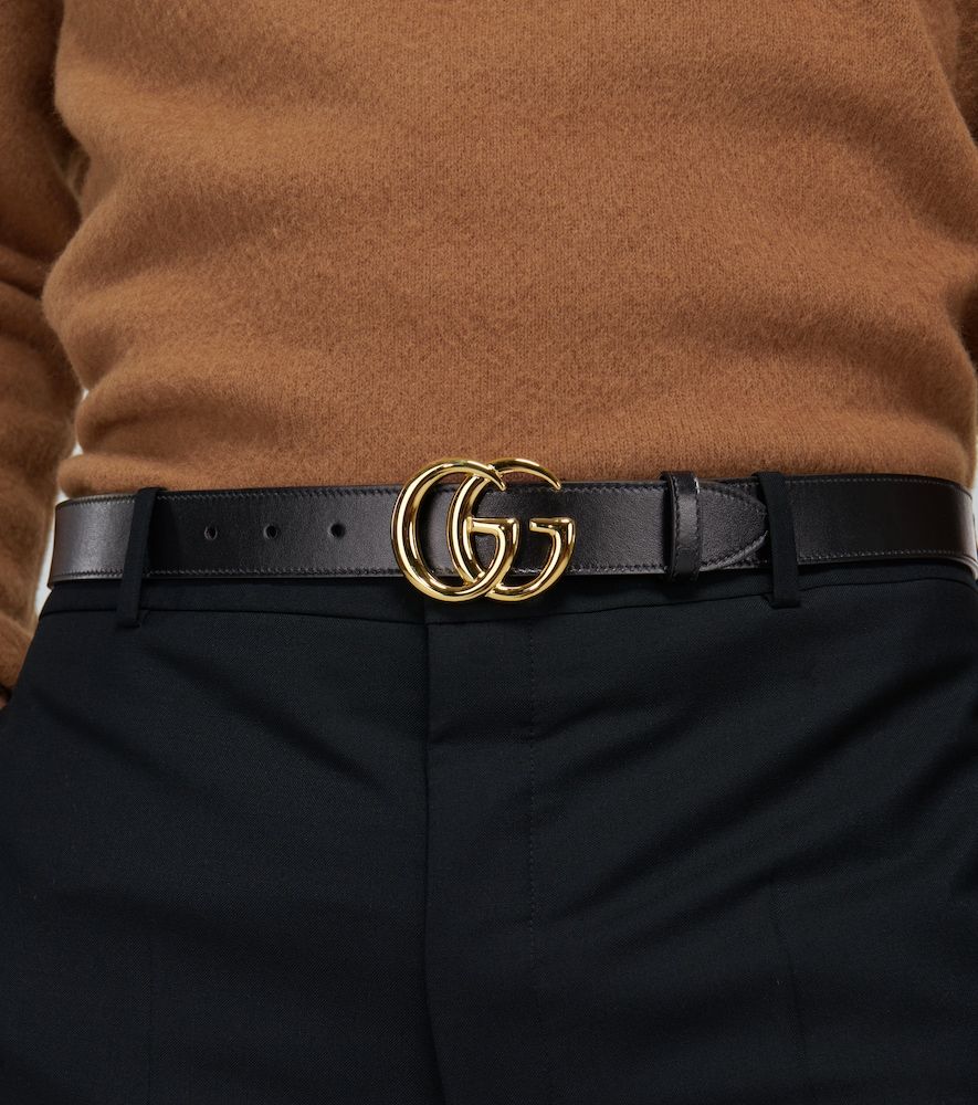 Gucci Gürtel Double G aus Leder - Gucci - Modalova