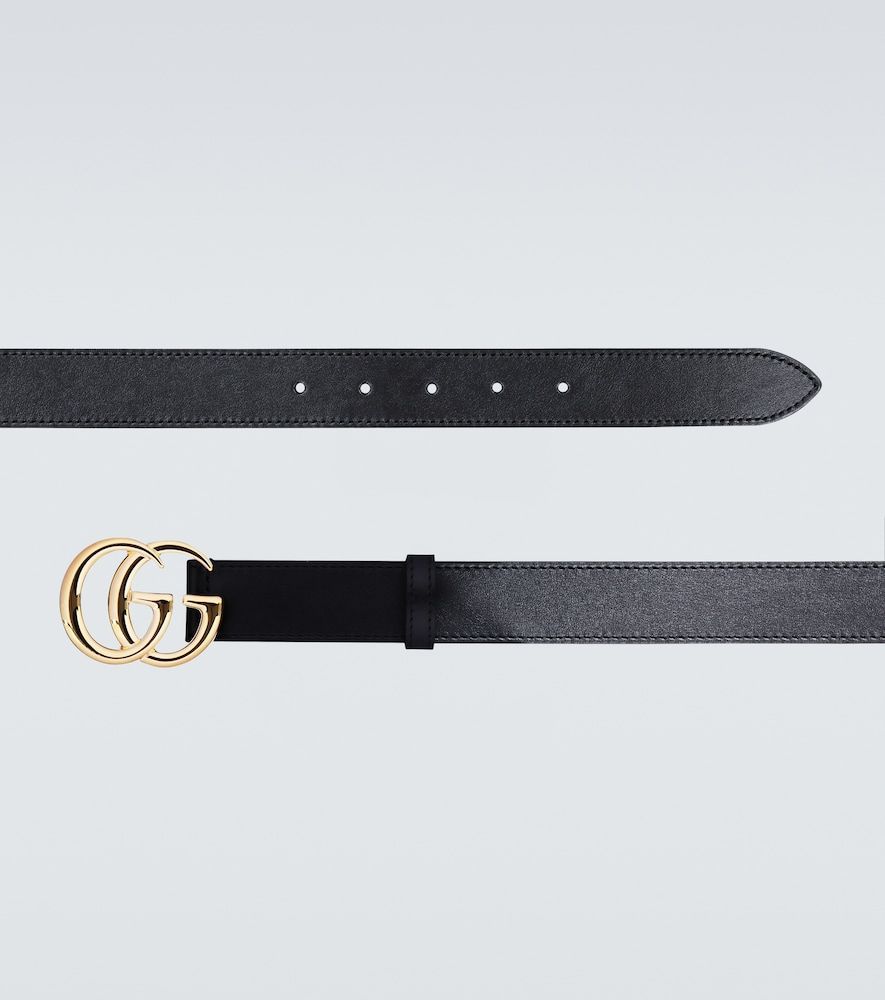 Gucci Gürtel Double G aus Leder - Gucci - Modalova