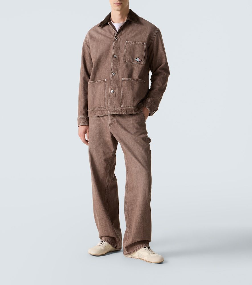 Jeans cargo a vita media - Bottega Veneta - Modalova