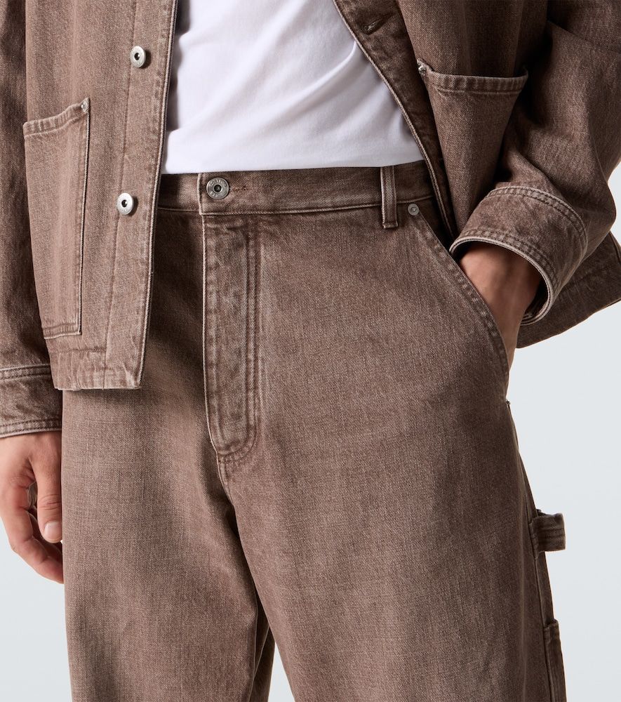 Jeans cargo a vita media - Bottega Veneta - Modalova