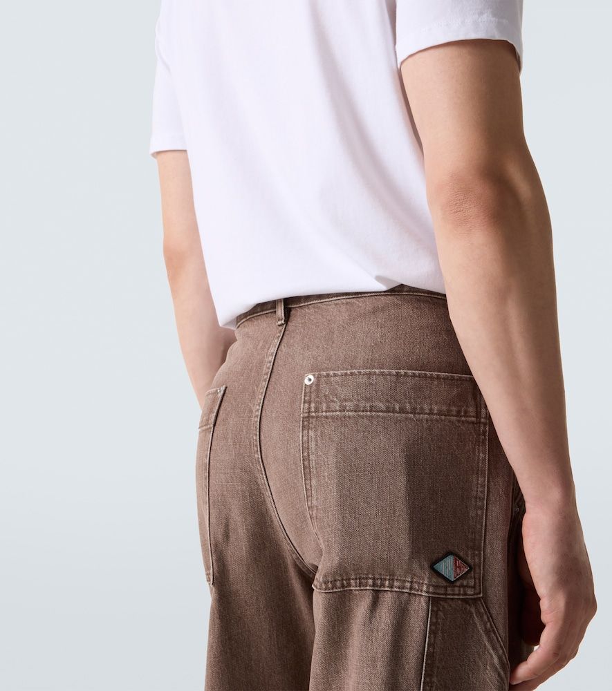 Jeans cargo a vita media - Bottega Veneta - Modalova
