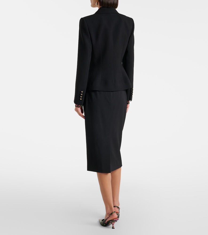 Wool-blend pencil skirt - Dolce&Gabbana - Modalova