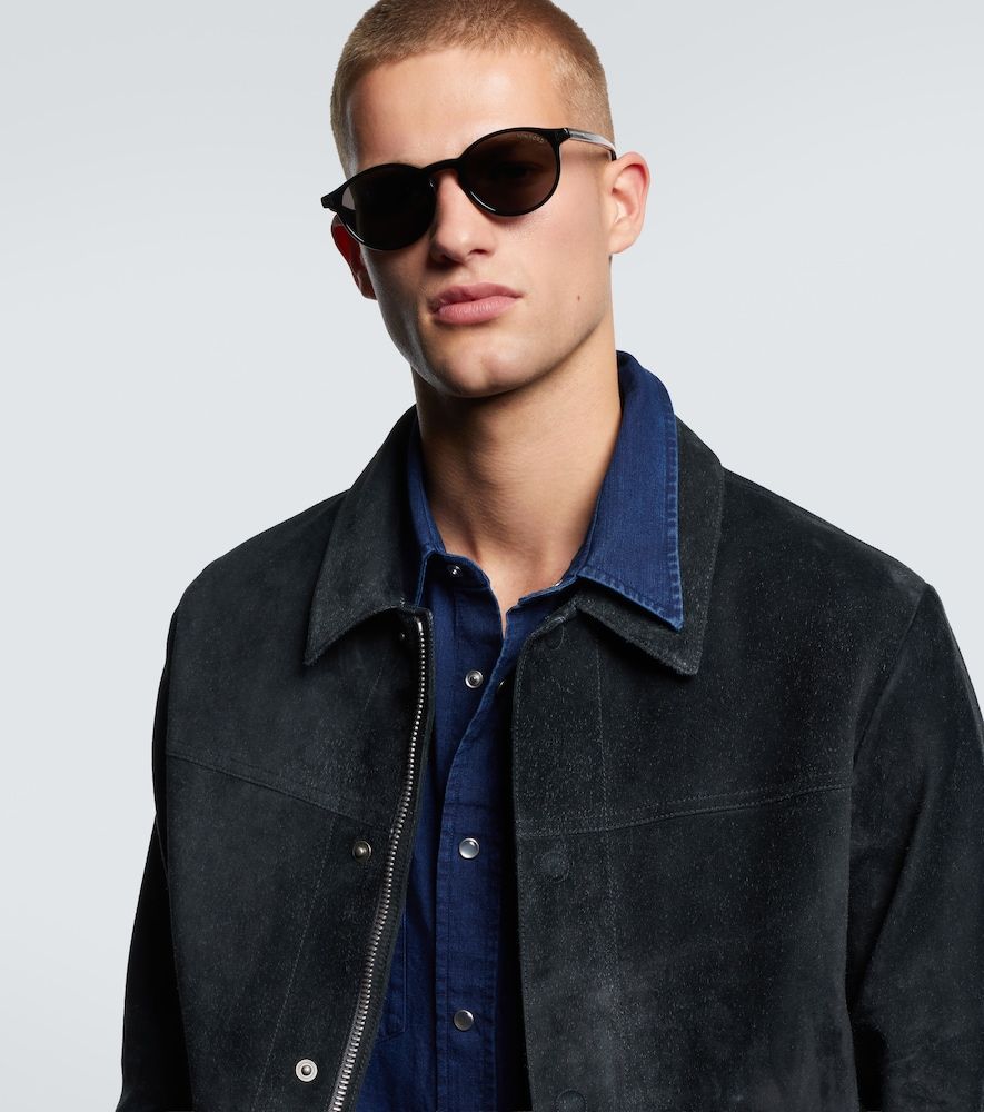 Runde Sonnenbrille Prescott - Tom Ford - Modalova
