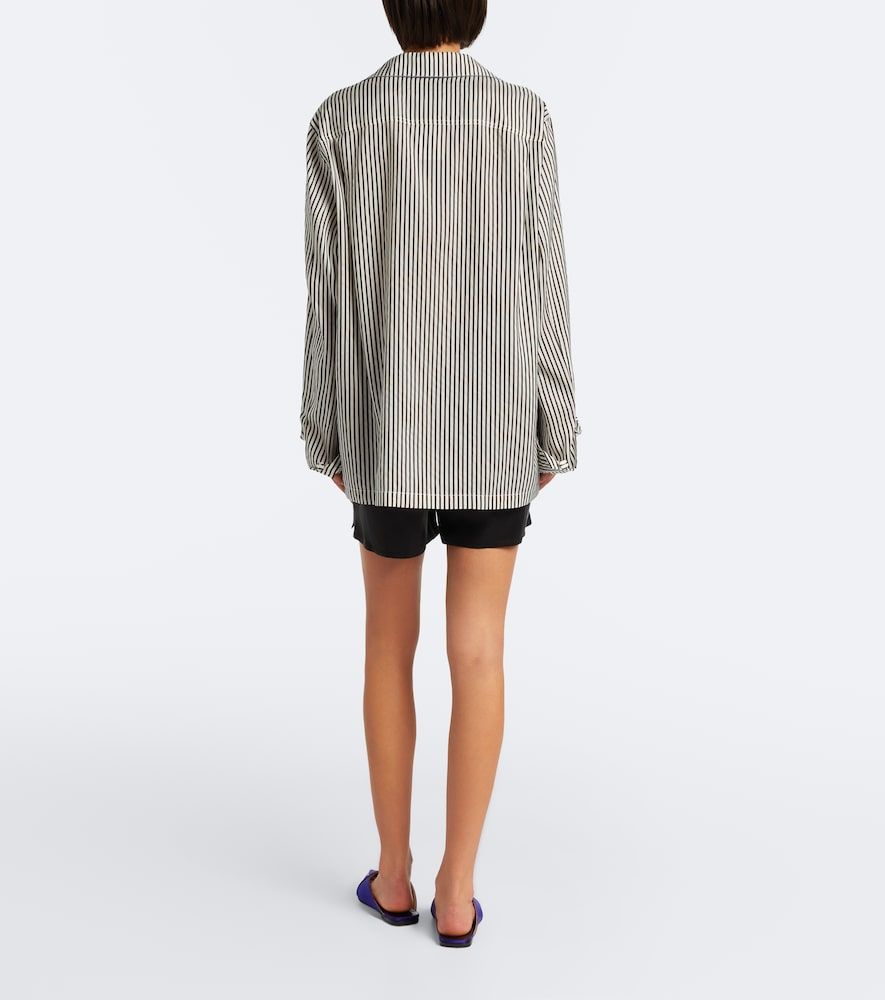 Shorts de pijama de satén de seda - Tom Ford - Modalova