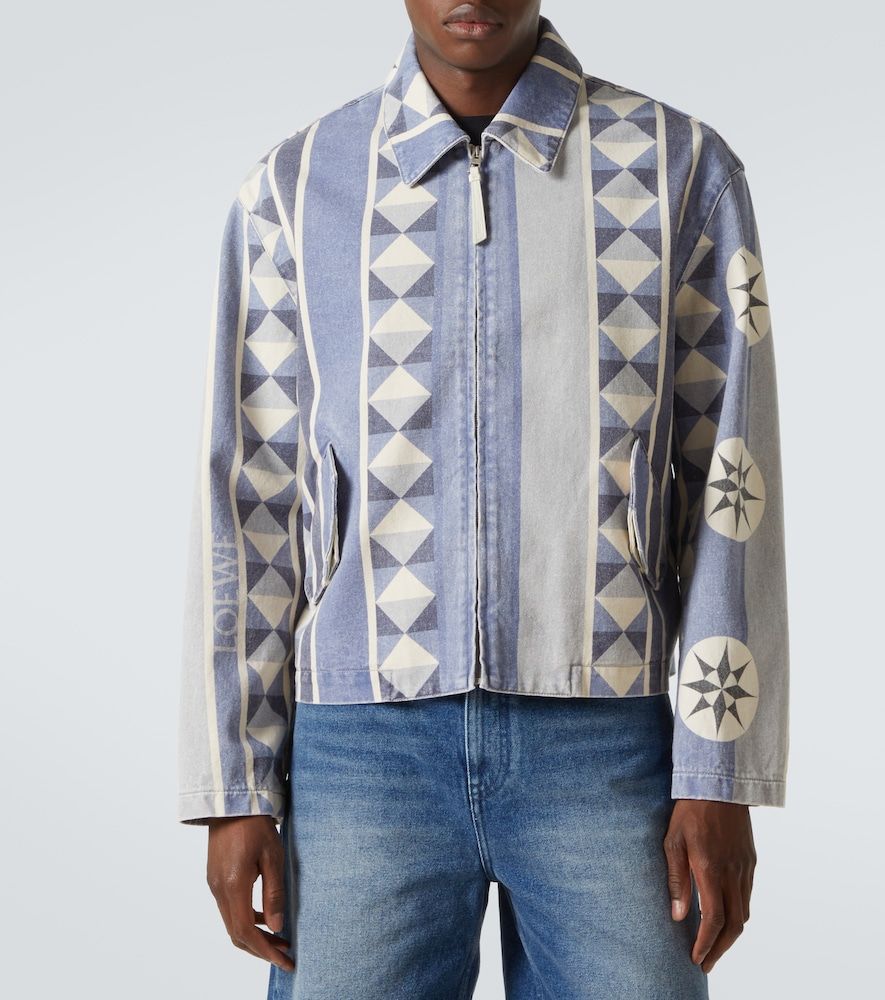 Chaqueta Paula's Ibiza de denim estampada - Loewe - Modalova