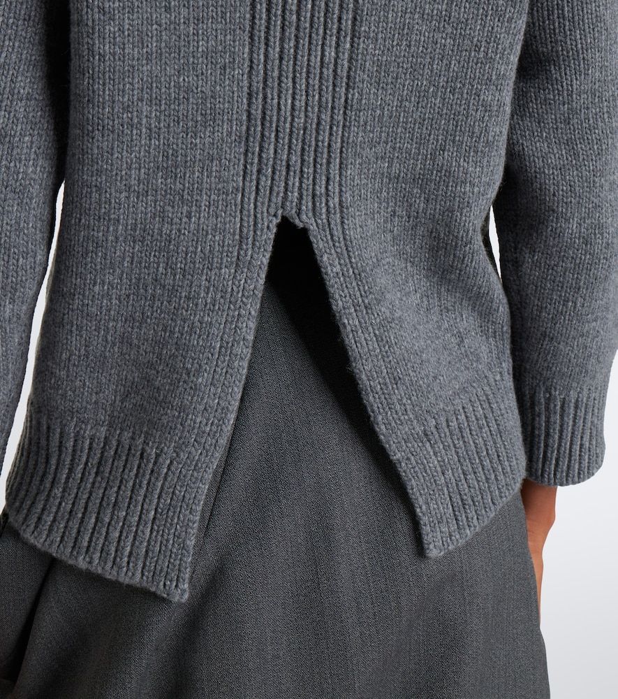 Asymmetric virgin wool sweater - Victoria Beckham - Modalova