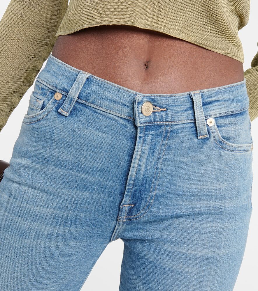 Skinny Mid-Rise Jeans - 7 For All Mankind - Modalova