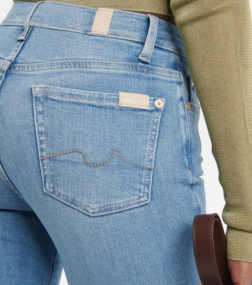 Skinny Mid-Rise Jeans - 7 For All Mankind - Modalova