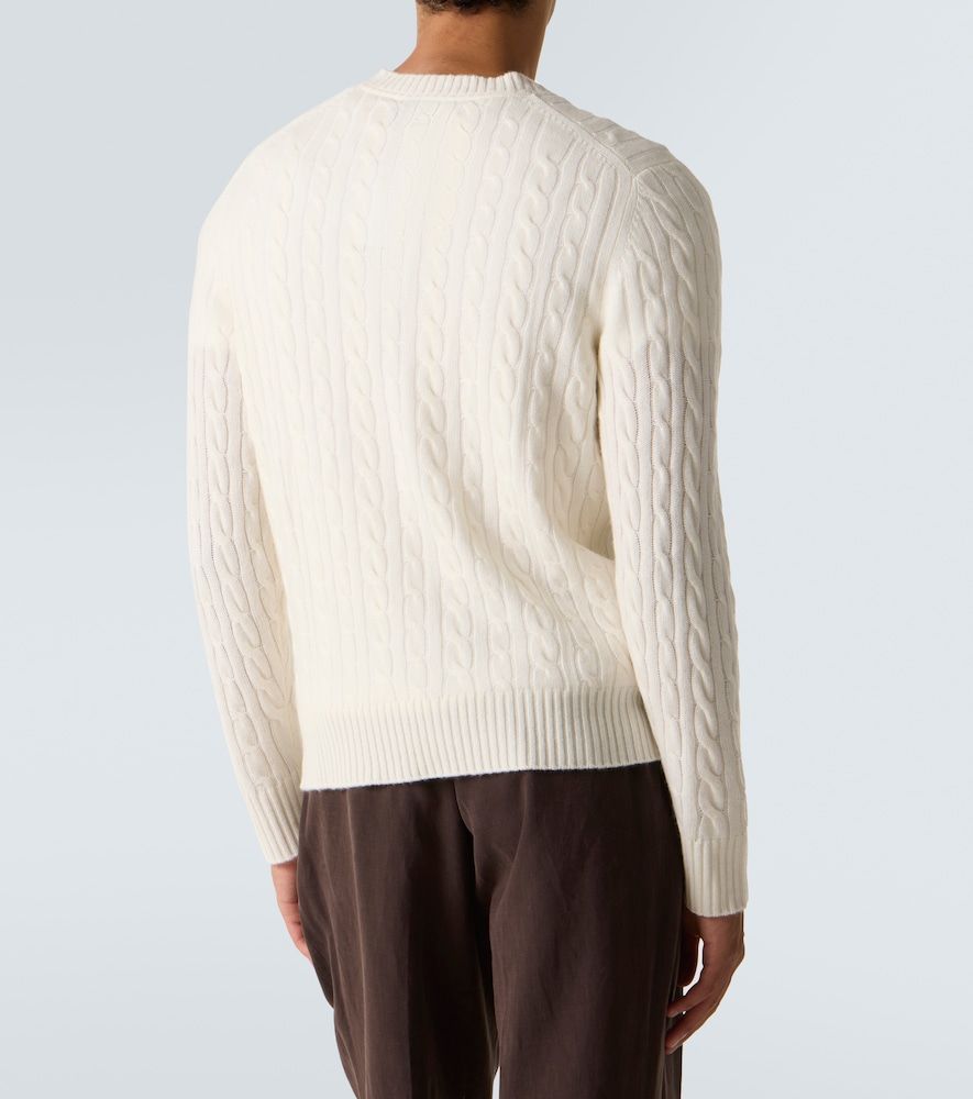 Pullover Duke Street in cashmere a trecce - Arch4 - Modalova