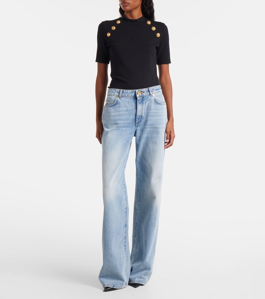 Balmain Jeans regular a vita media - Balmain - Modalova