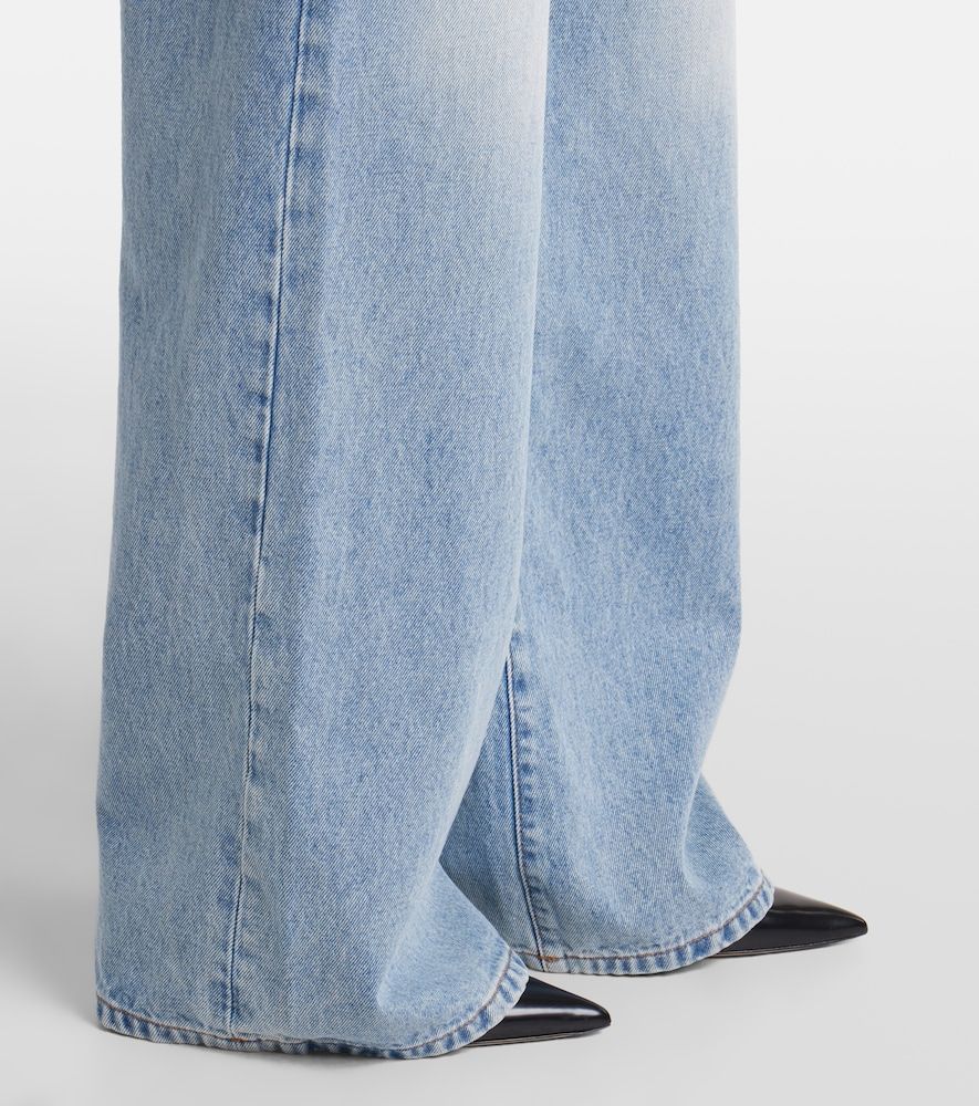 Balmain Mid-Rise Wide-Leg Jeans - Balmain - Modalova