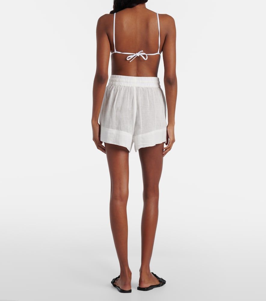 Cotton and linen Bermuda shorts - Polo Ralph Lauren - Modalova