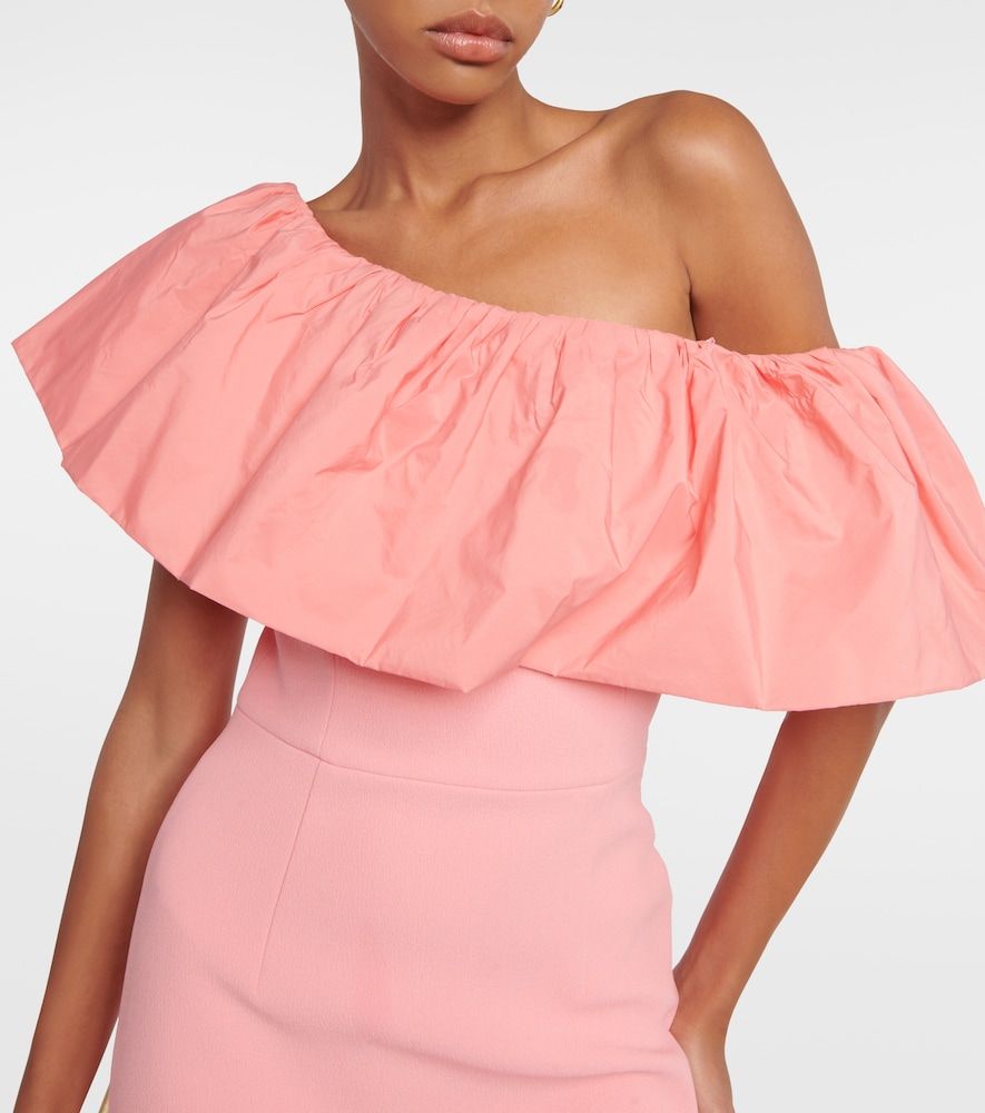 Brittany one-shoulder midi dress - Rebecca Vallance - Modalova