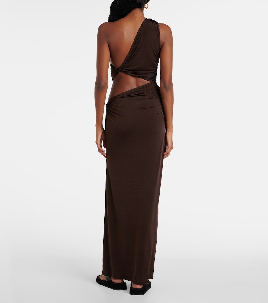 Abito lungo monospalla Yana con cut-out - Jade Swim - Modalova