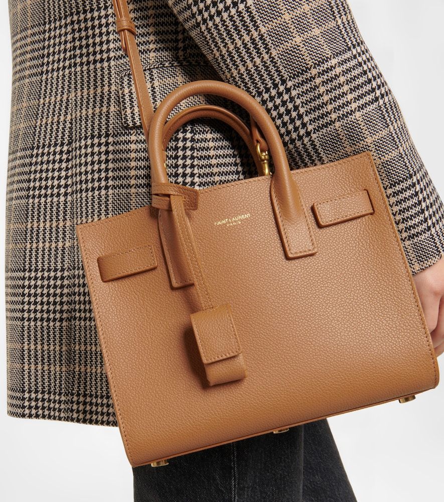 Sac De Jour Nano leather tote - Saint Laurent - Modalova