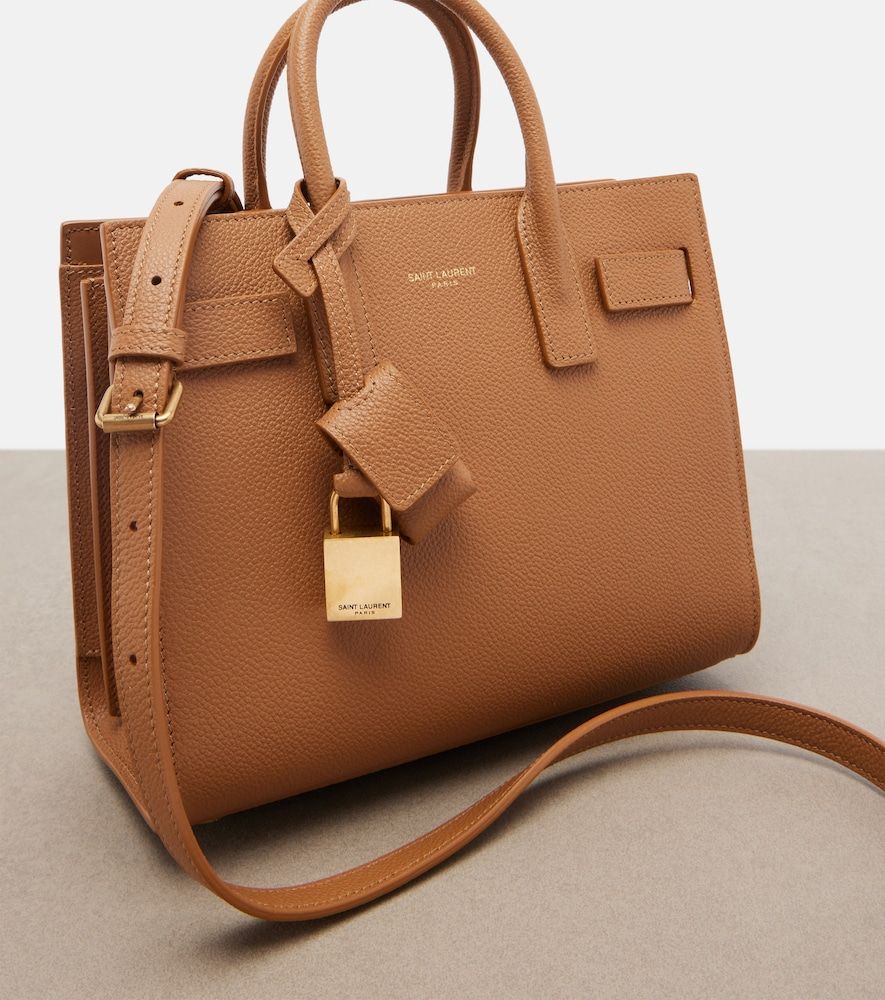 Sac De Jour Nano leather tote - Saint Laurent - Modalova