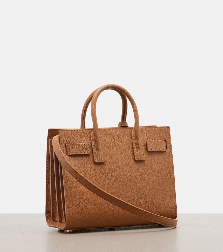 Sac De Jour Nano leather tote - Saint Laurent - Modalova