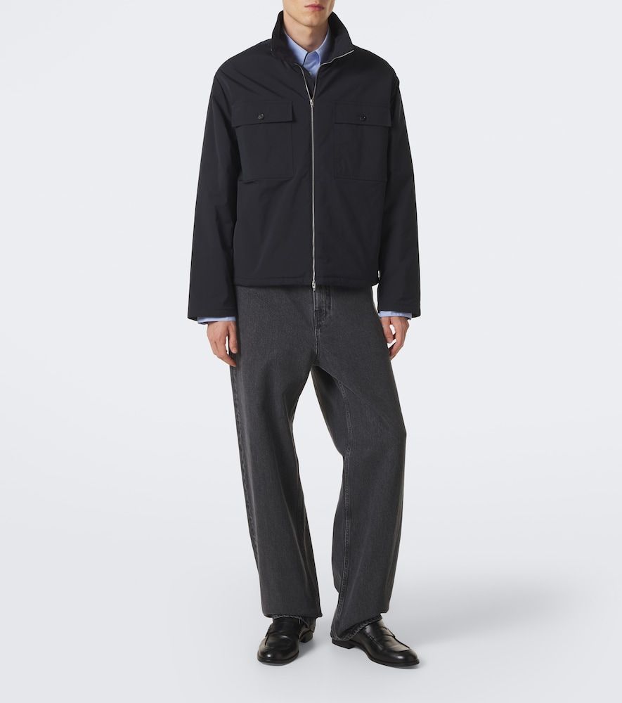 Jeans a gamba larga e vita media - Jil Sander - Modalova