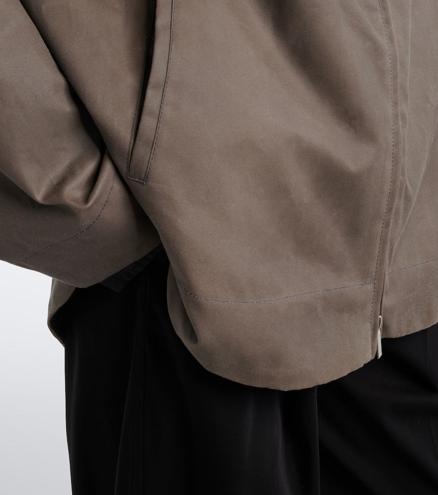 Beschichtete Jacke aus Baumwolle - Toteme - Modalova