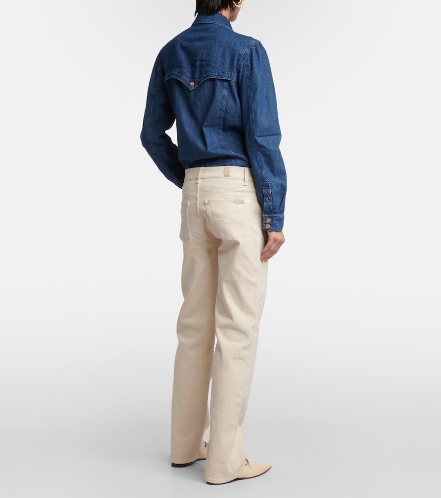 Straight Mid-Rise Jeans Ellie - 7 For All Mankind - Modalova