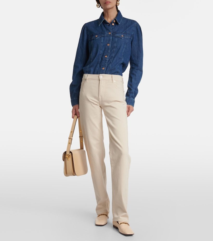Straight Mid-Rise Jeans Ellie - 7 For All Mankind - Modalova
