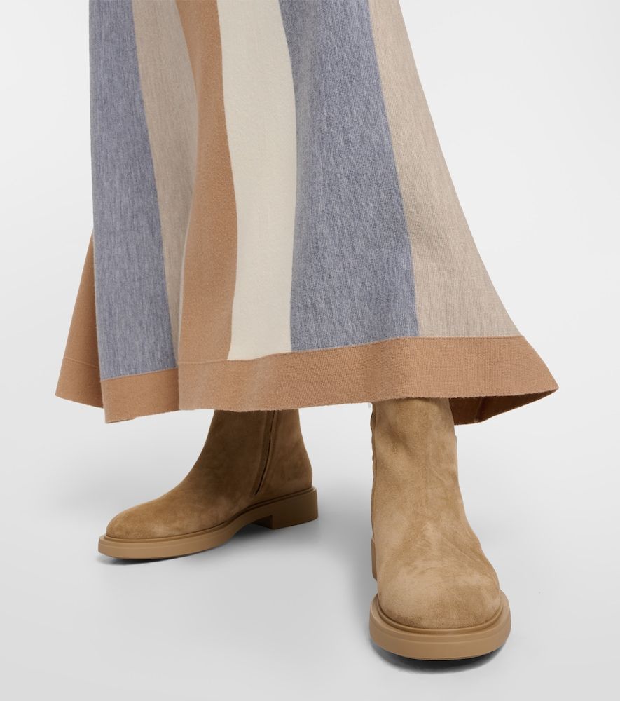 Lexington suede ankle boots - Gianvito Rossi - Modalova