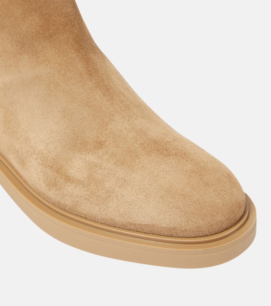 Lexington suede ankle boots - Gianvito Rossi - Modalova