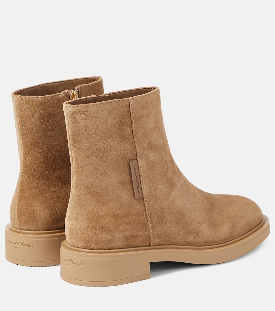 Lexington suede ankle boots - Gianvito Rossi - Modalova