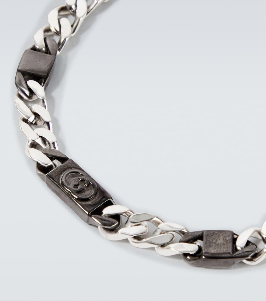 Bracciale Interlocking in sterling - Gucci - Modalova
