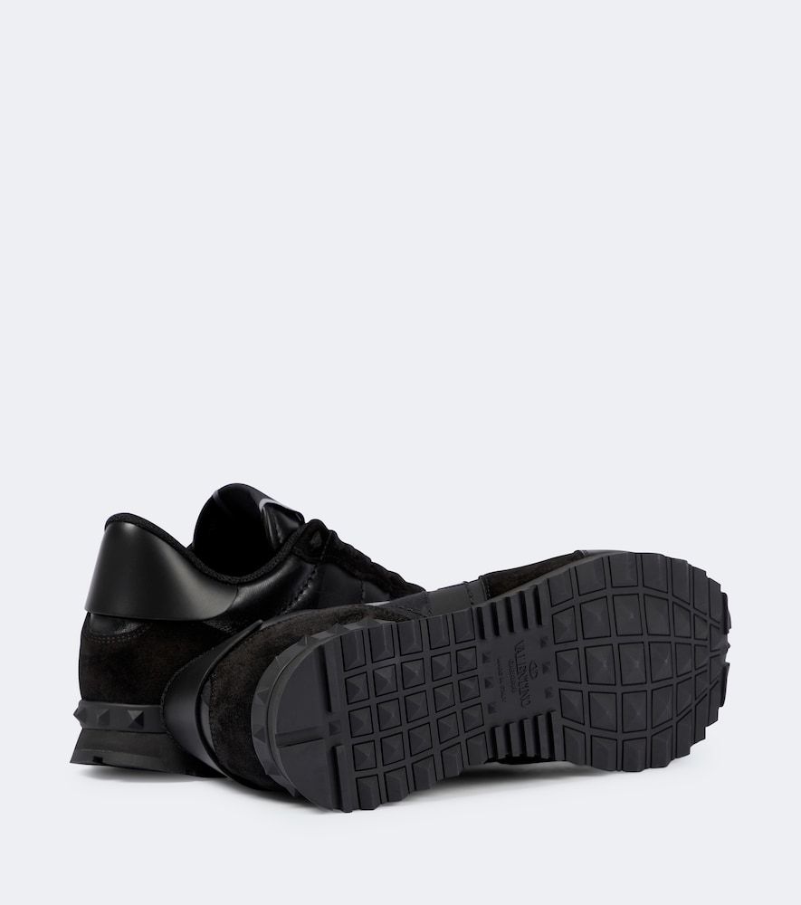 Leather Rockrunner sneakers - Valentino Garavani - Modalova