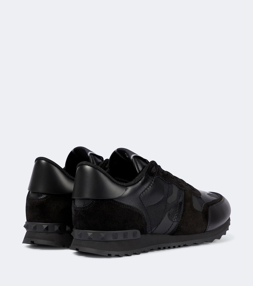 Sneakers Rockrunner aus Leder - Valentino Garavani - Modalova