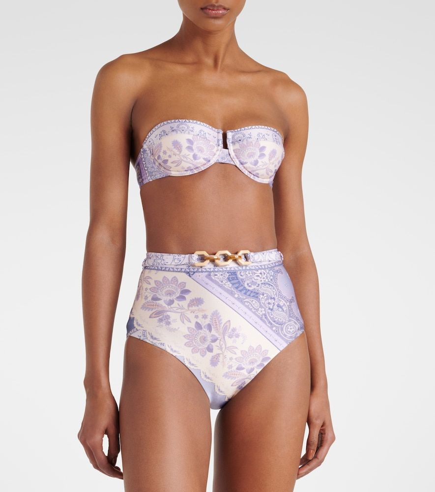 Braga de bikini Lucky de tiro alto - Zimmermann - Modalova