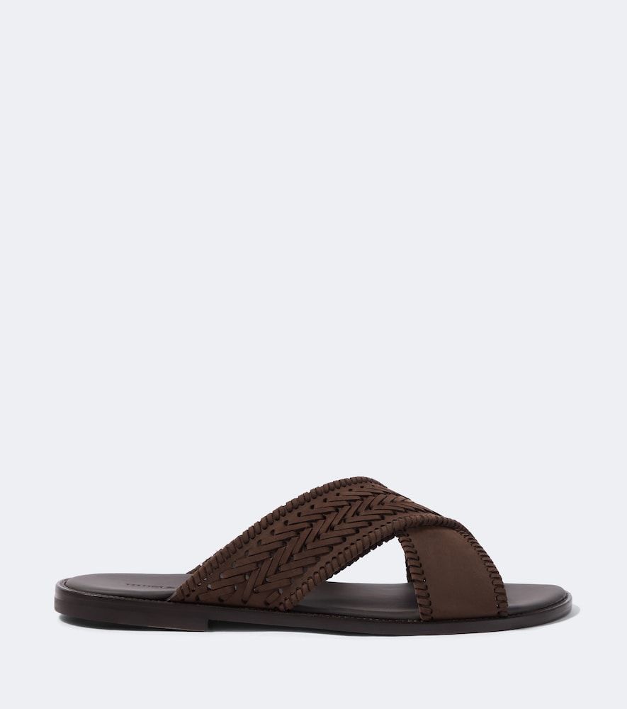 Sandalen Tex aus Leder - Manolo Blahnik - Modalova