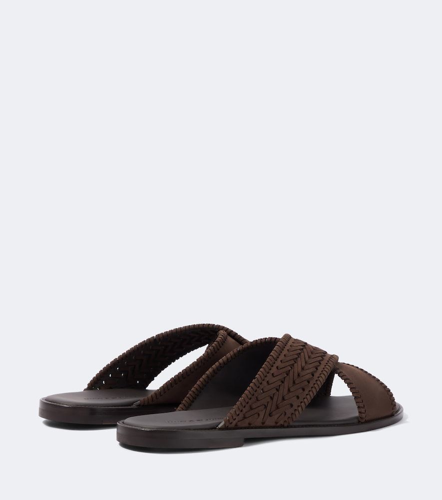 Sandalen Tex aus Leder - Manolo Blahnik - Modalova