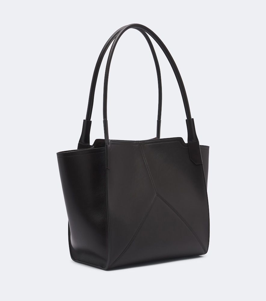 Victoria Medium leather tote bag - Victoria Beckham - Modalova