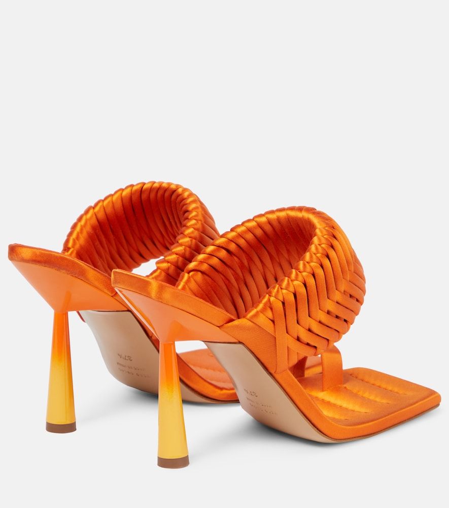 Gia Borghini Rosie 1 satin sandals - Gia Borghini - Modalova