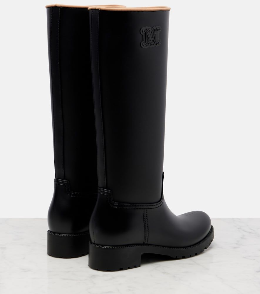 Stivali da pioggia con monogramma - Max Mara - Modalova