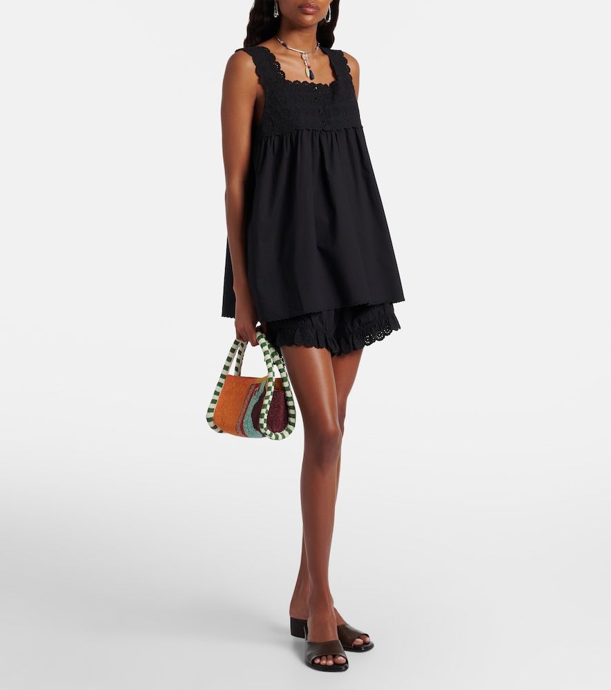 Posse Top Ezra in cotone con ricamo - Posse - Modalova