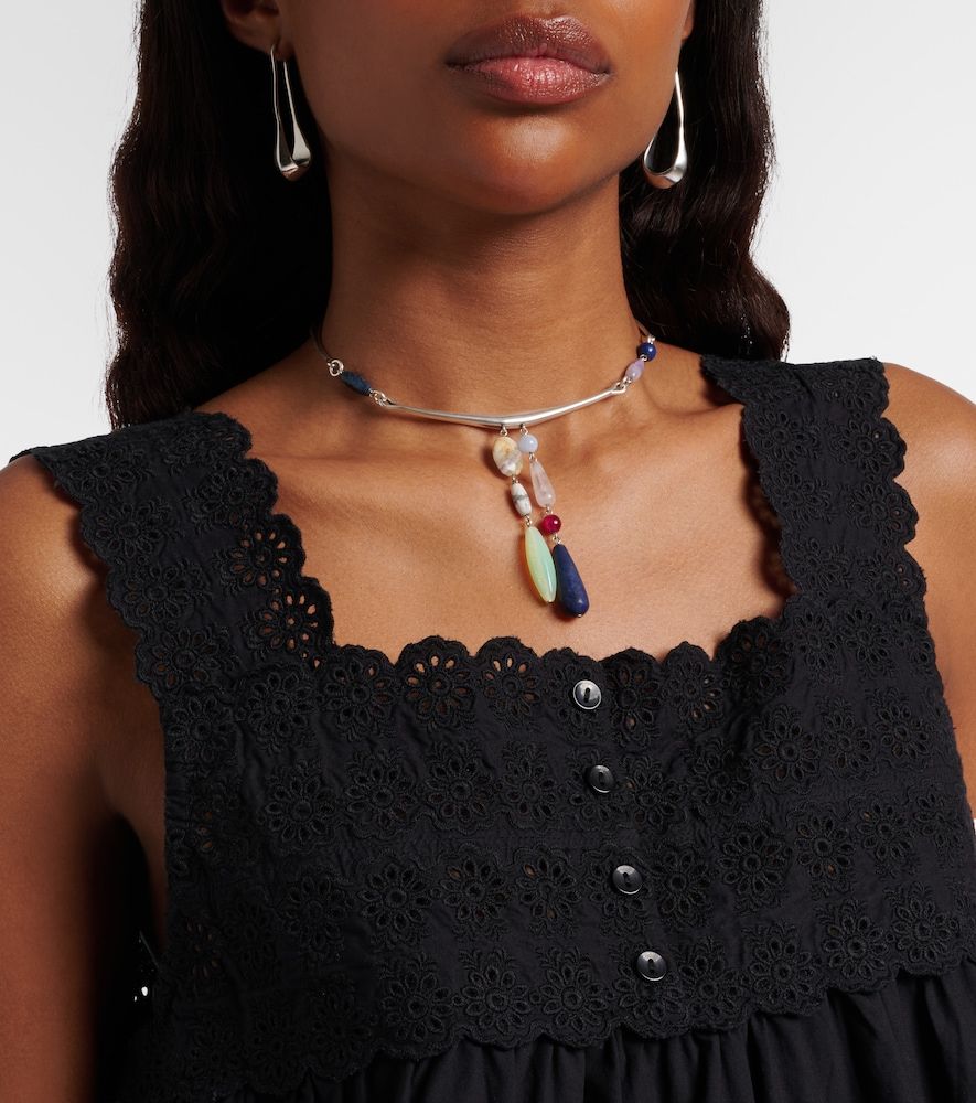 Posse Top Ezra in cotone con ricamo - Posse - Modalova
