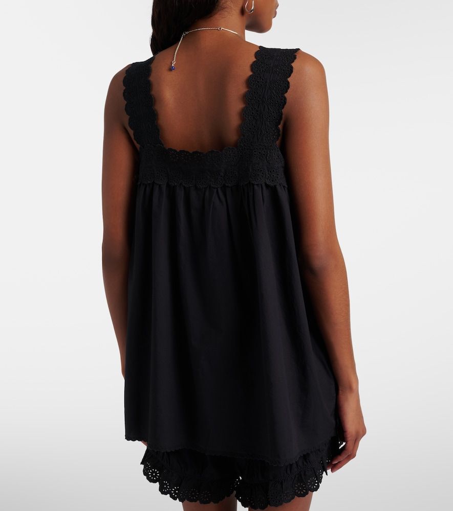 Posse Top Ezra in cotone con ricamo - Posse - Modalova