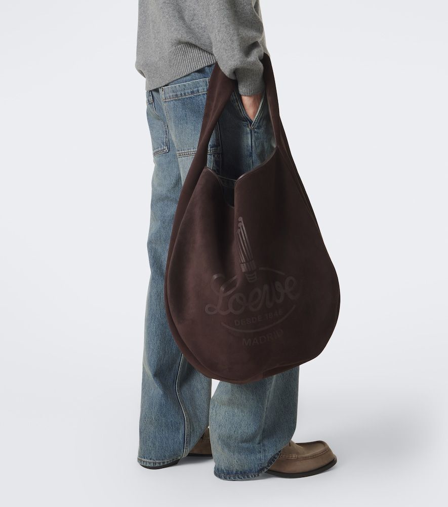 Loewe Bolso al hombro Roomy de ante - Loewe - Modalova