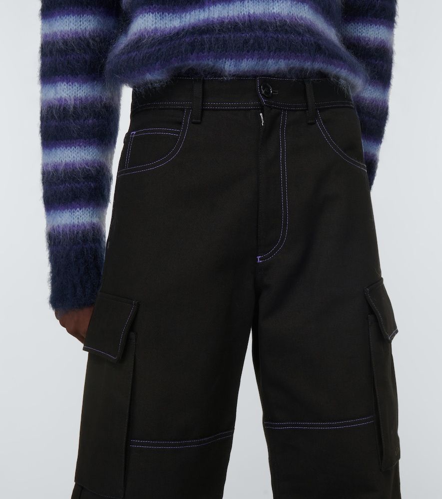 Pantalones cargo en gabardina de algodón - Marni - Modalova